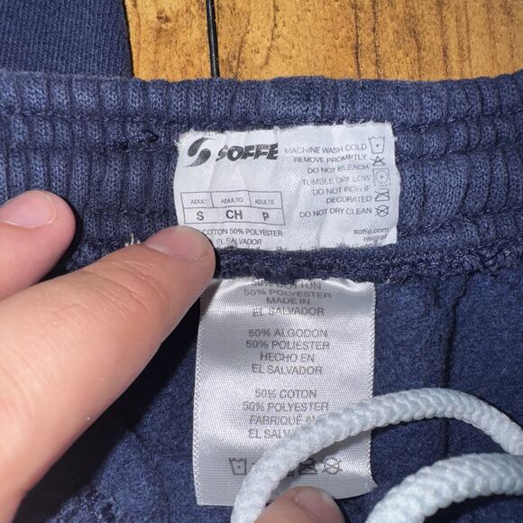 Vintage Soffe Sweatpants Blue Small 30x28 Saint Mary No Pockets - Picture 4 of 6